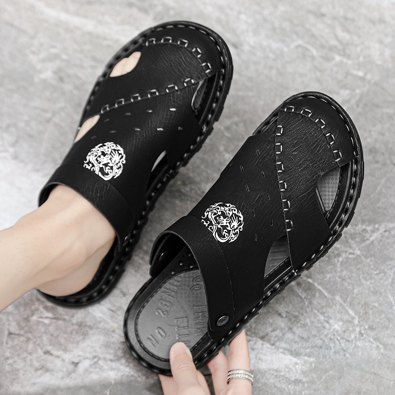 Men Slippers Summer Outside St - Street Fashion Plus Size recension och pris