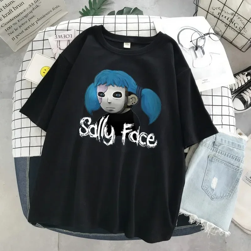 Sally Face T Shirt Women Funny - Street Fashion Asian recension och pris