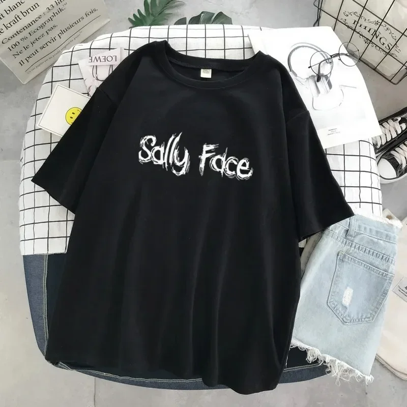 Sally Face T Shirt Women Funny - Street Fashion Asian recension och pris