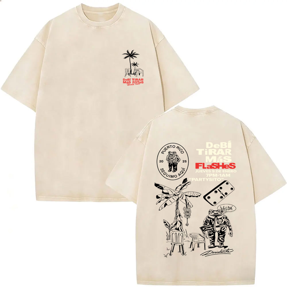 Washed Vintage Rapper Bad Bunn - Foto Street Fashion recension och pris