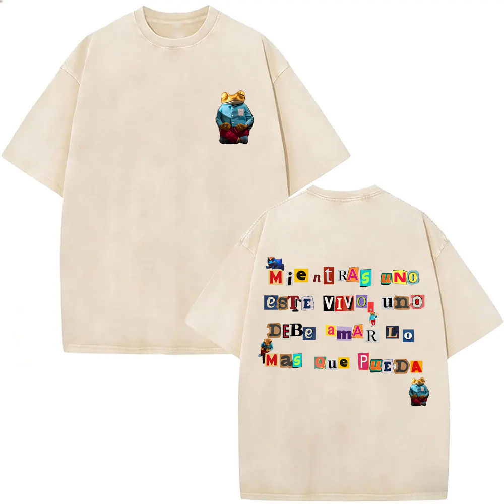 Washed Vintage Rapper Bad Bunn - Foto Street Fashion recension och pris