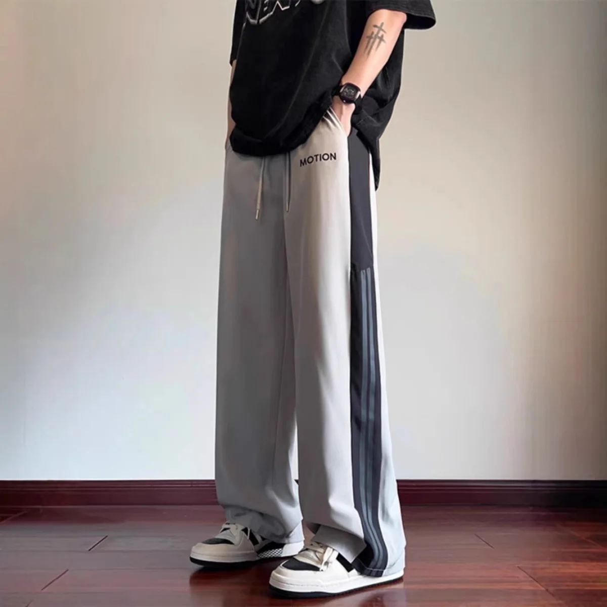 High Street Casual Pants Men W - Street Fashion Couple recension och pris