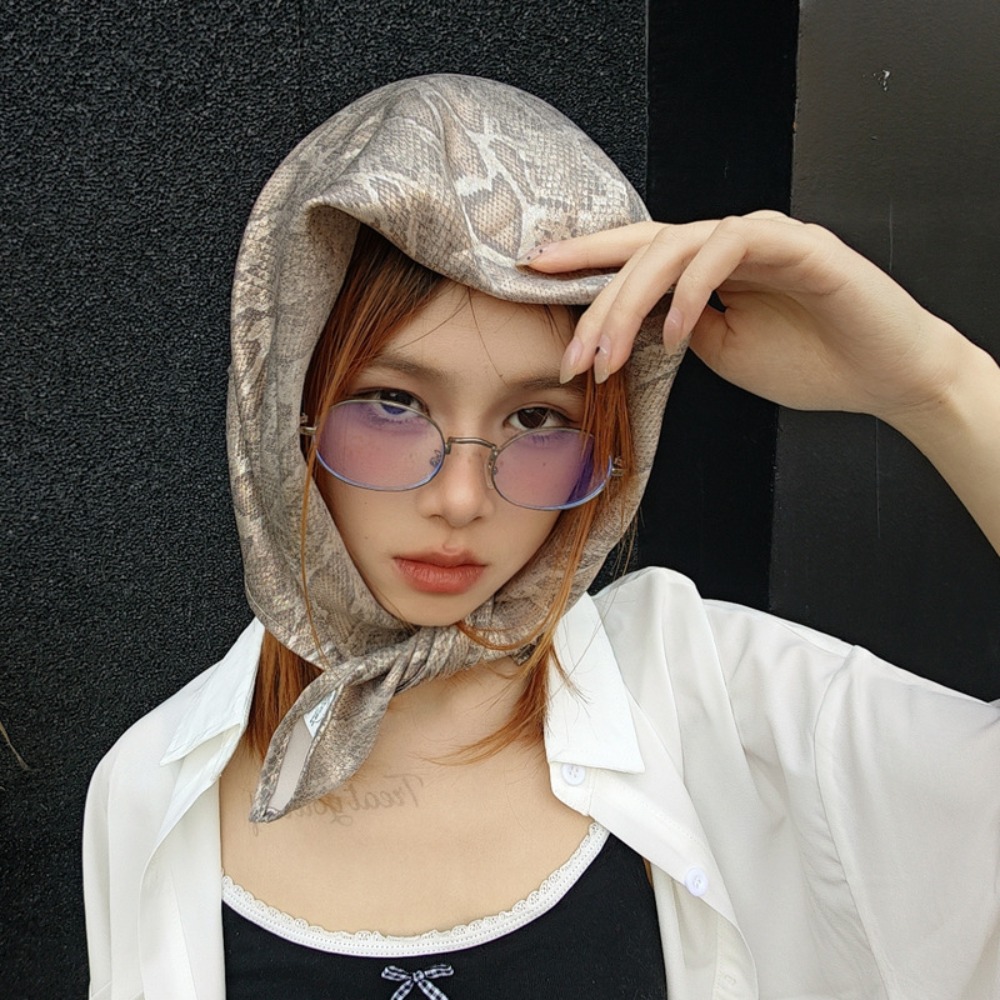 Headwear Y2K Snake Print Hair  - Street Fashion Dance recension och pris