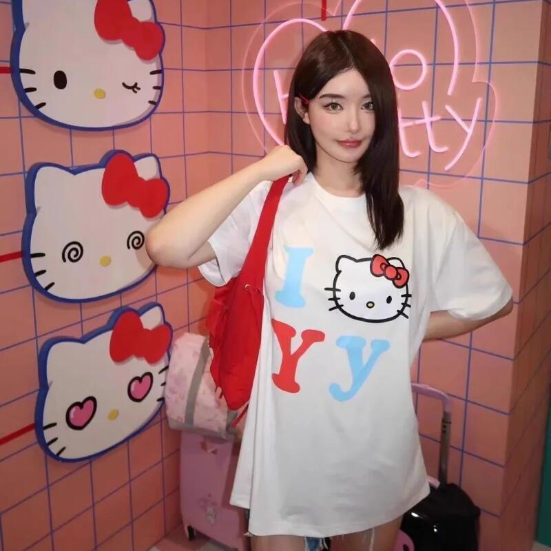 Short-Sleeved Sanrio Summer Pu - Street For Fashion recension och pris