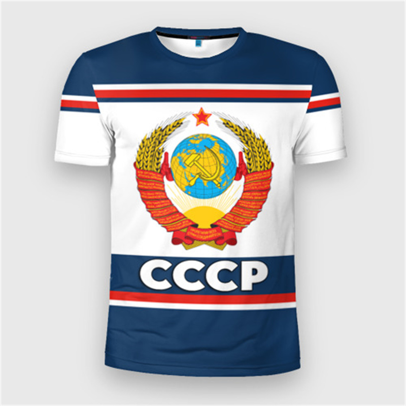 Fashion Russia Flag Badge T-sh - Street Fashion Russia recension och pris
