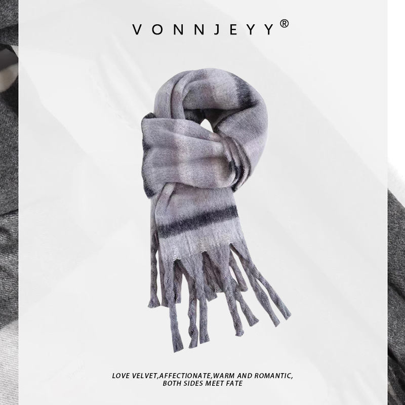 Unisex Thermal Scarf in Charco - Street Fashion Asian recension och pris