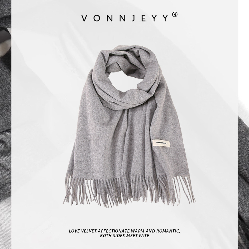 Unisex Thermal Scarf in Charco - Street Fashion Asian recension och pris