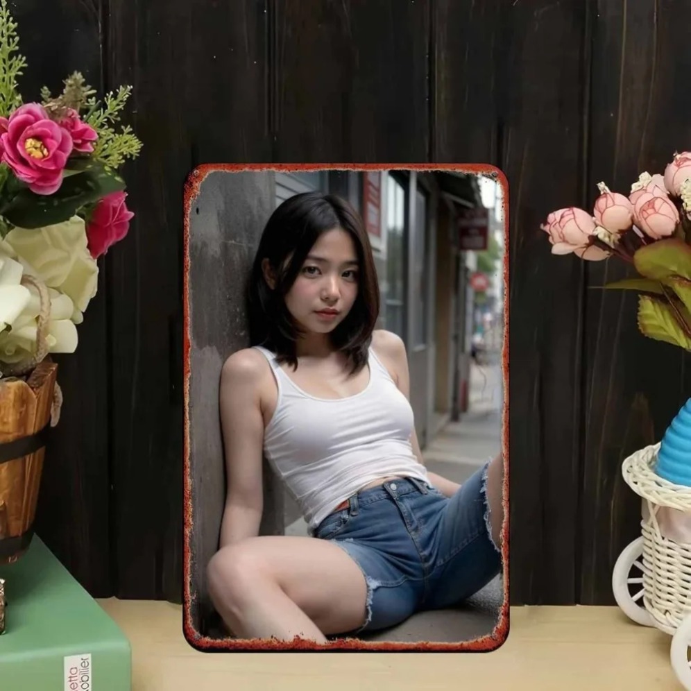 New Trendy HD Metal Wall Art - - Street Fashion Asian recension och pris