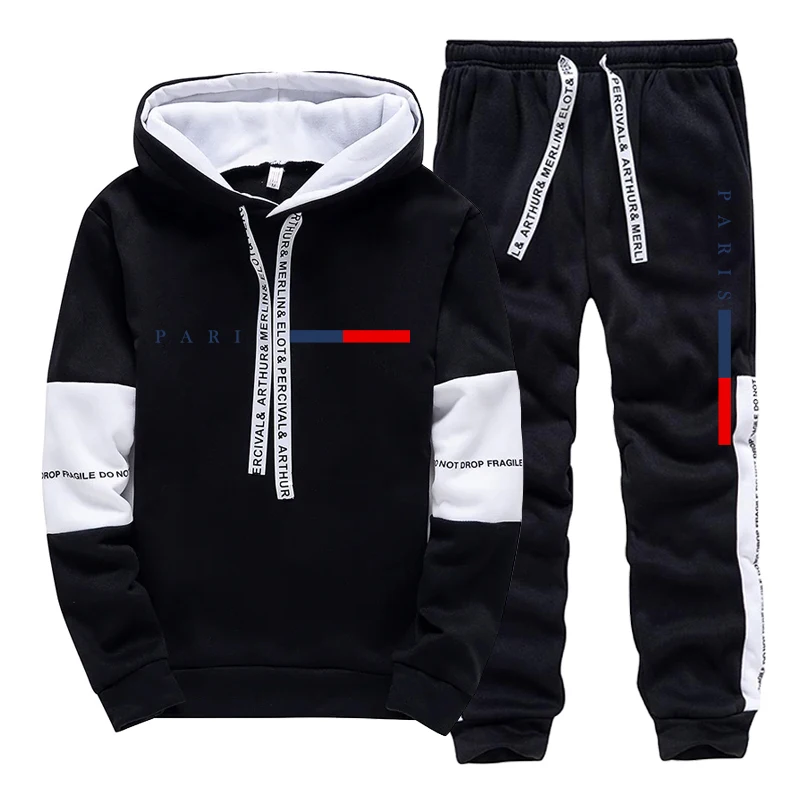 Men's Set/Hoodie/Pants Paris F - Street For Fashion recension och pris