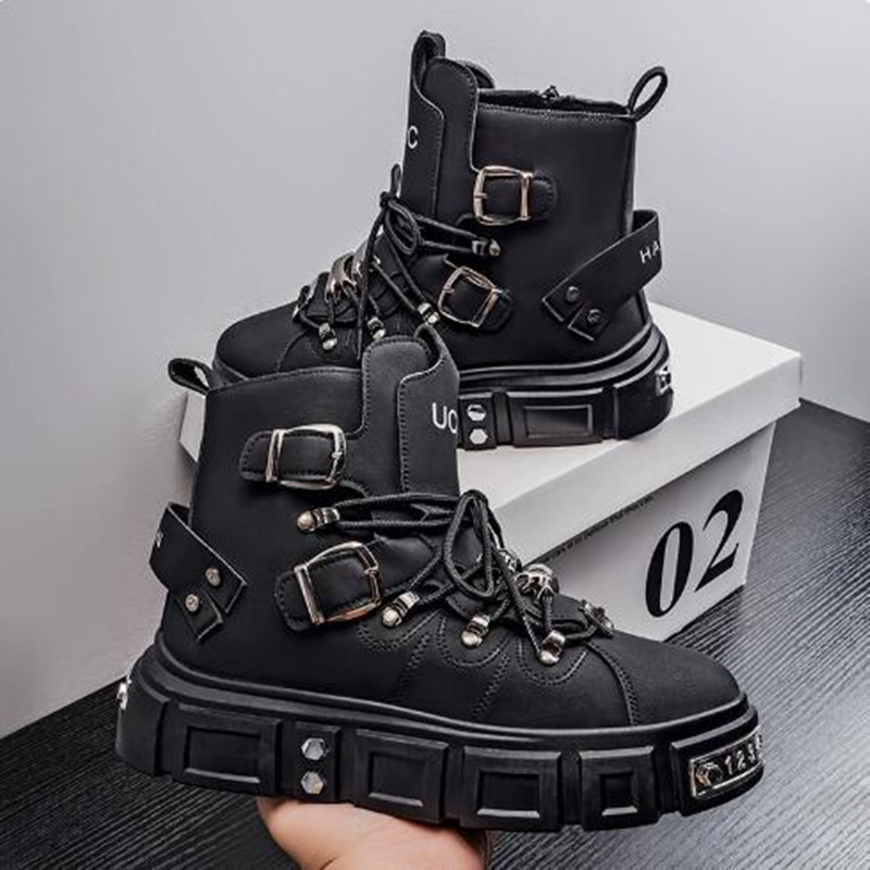 Fashion Rivet Black High top S - Street Fashion Designers recension och pris